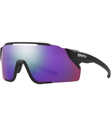 Amazon.com : Smith Attack MAG MTB Sunglasses Matte Black/ChromaPop